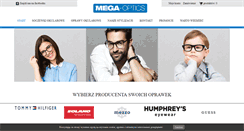 Desktop Screenshot of mega-optics.pl